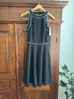 White House Black Market Victorian Chic Fit and Flare Dress NWT Size 2P